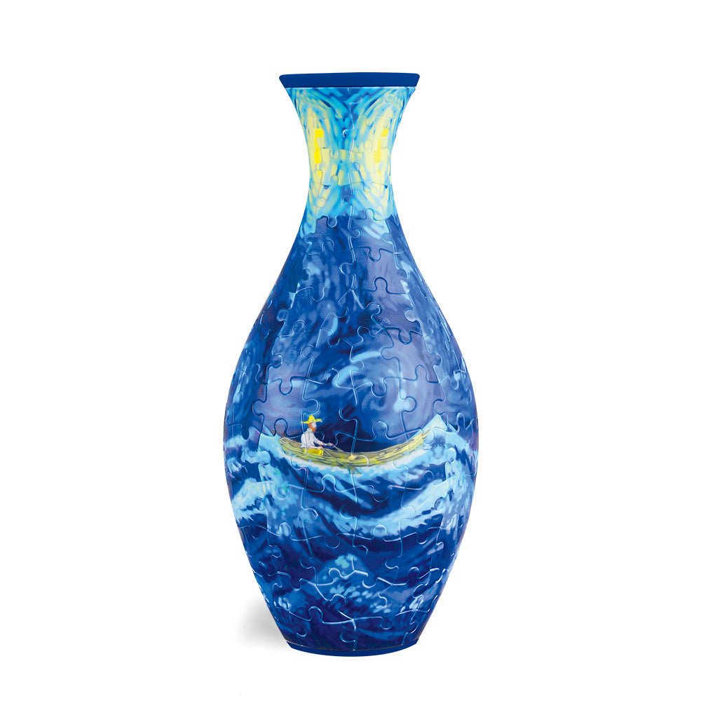 3D Mosaic Puzzle Vase | DIY Puzzle , Eco-Friendly 