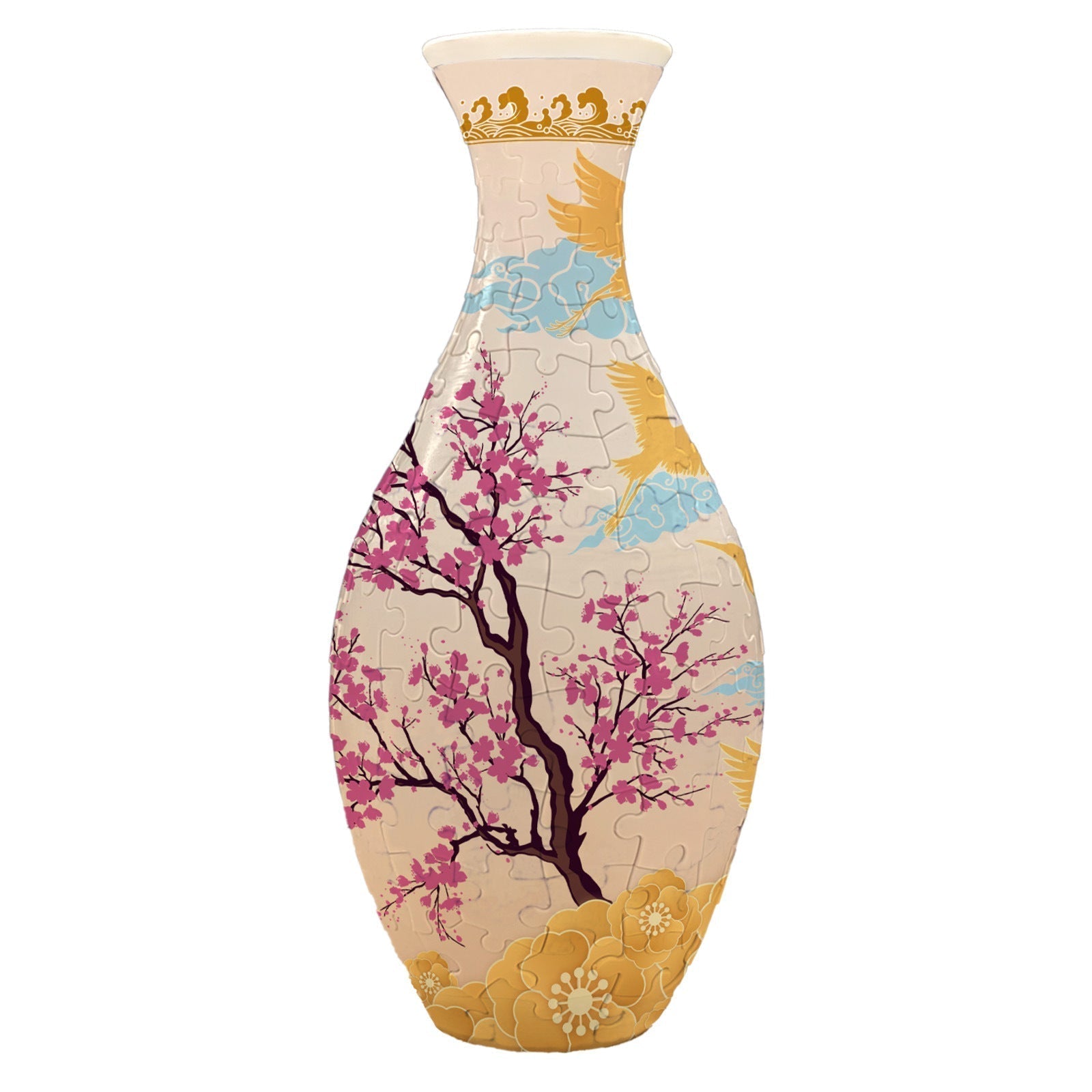 3D Mosaic Puzzle Vase | DIY Puzzle , Eco-Friendly 