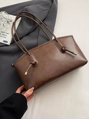 Vintage Style Leather Shoulder Bag 