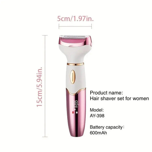 4-in-1 Rechargeable Electric Shaver for Women – Body Hair Removal dylinoshop