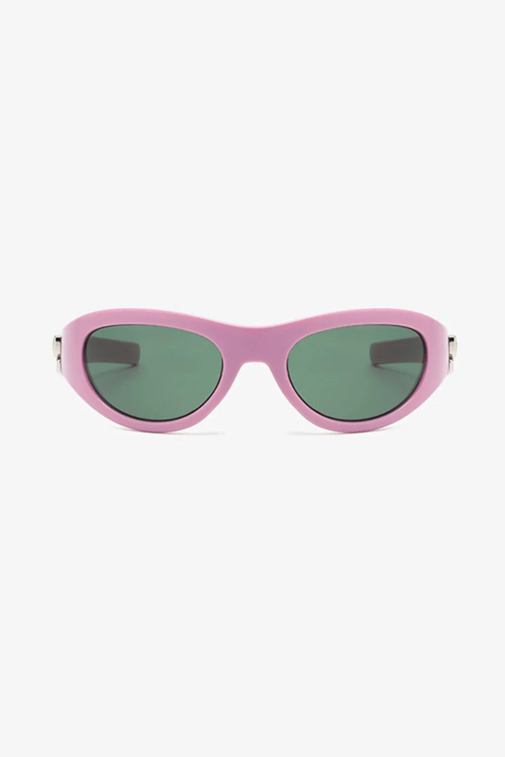 Polycarbonate Frame Cat-Eye Sunglasses 
