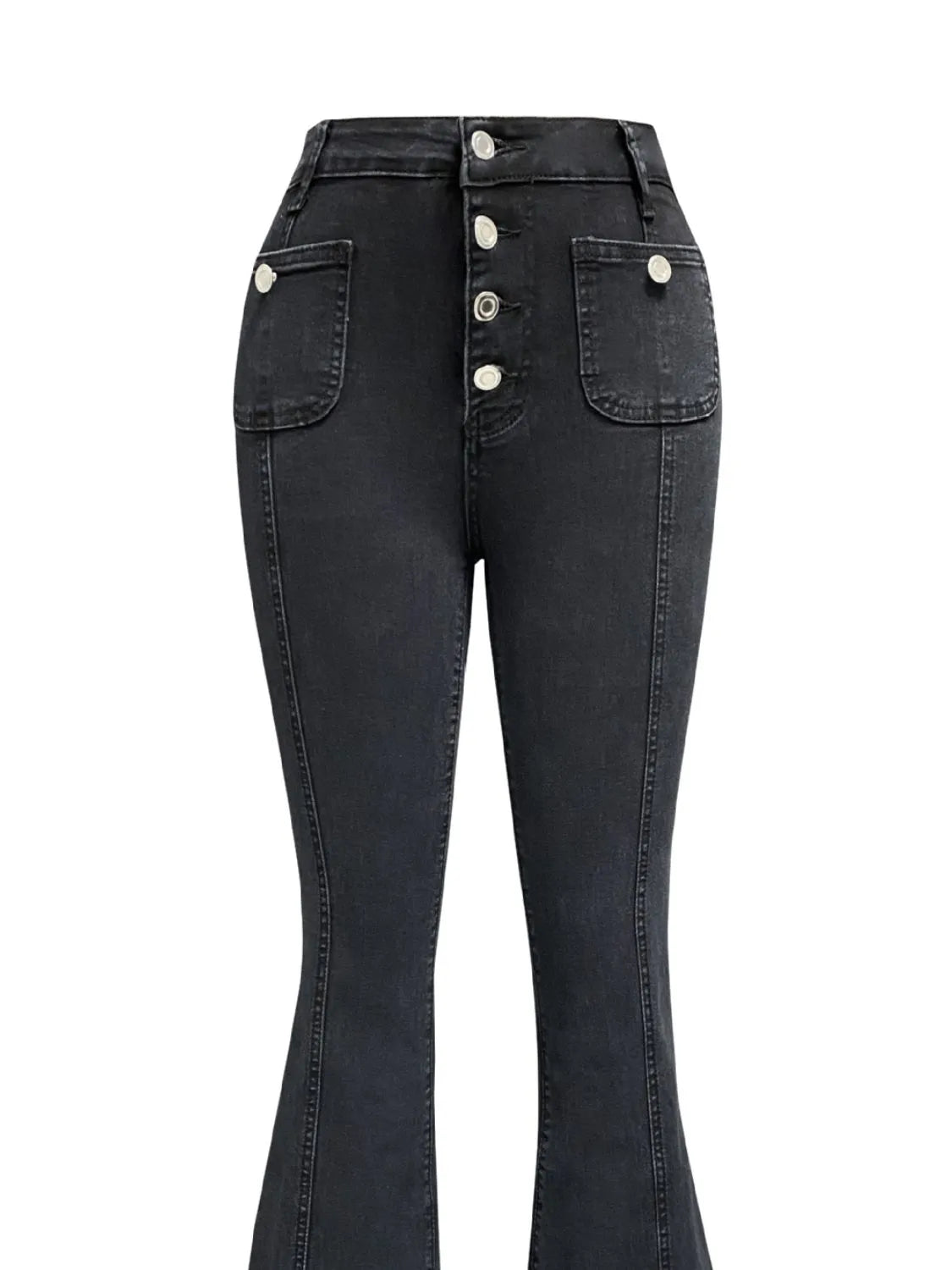 Flare Jeans with Pockets 