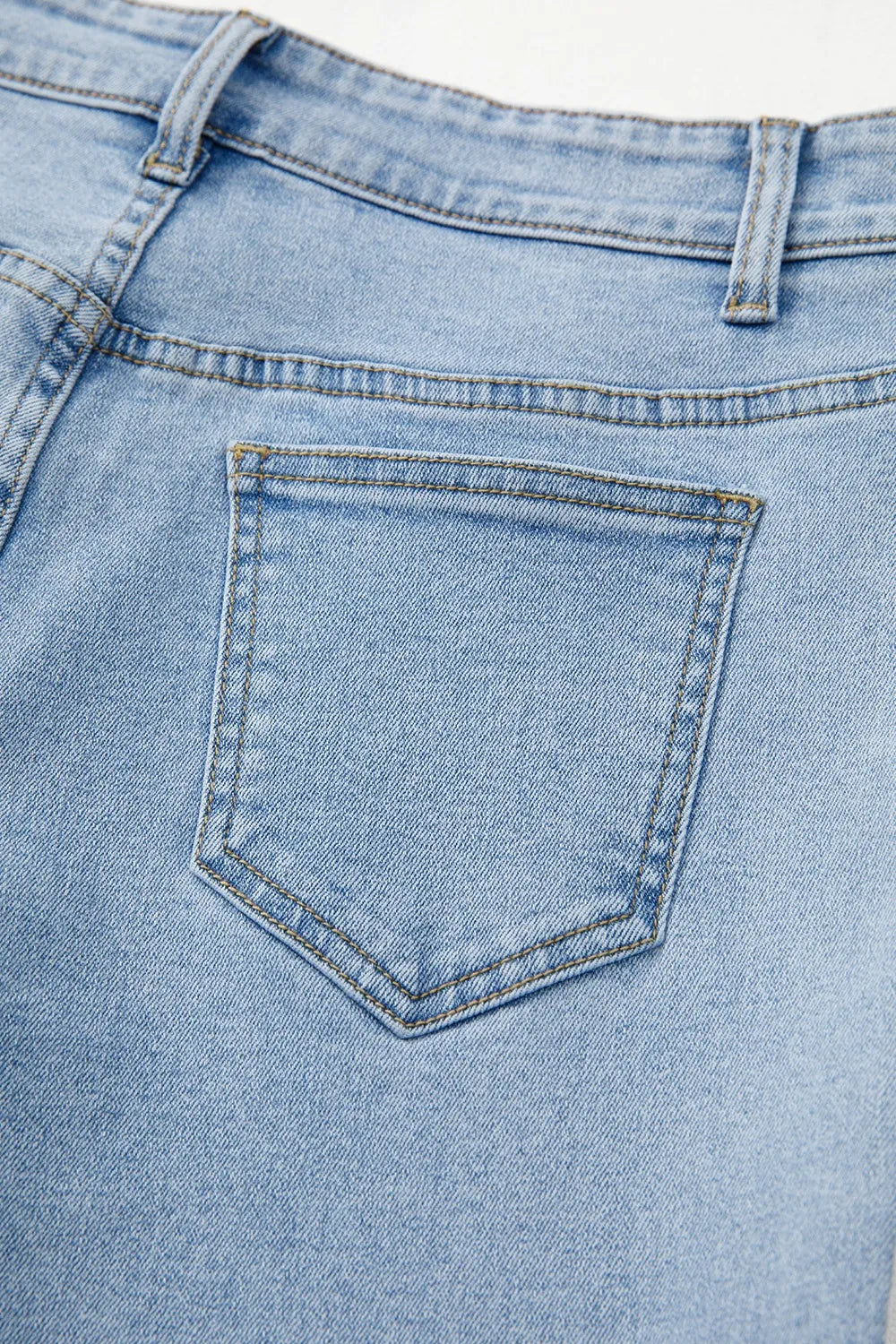Bowknot Decor Cargo Jeans 