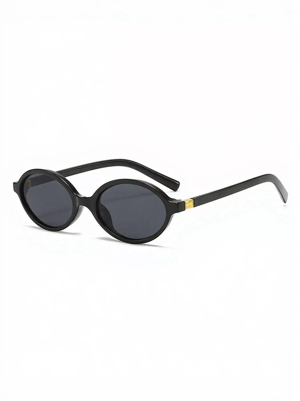 Retro Oval Frame Sunglasses 