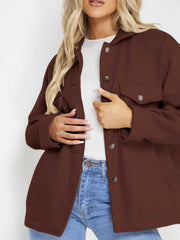 Button Down Denim Jacket 