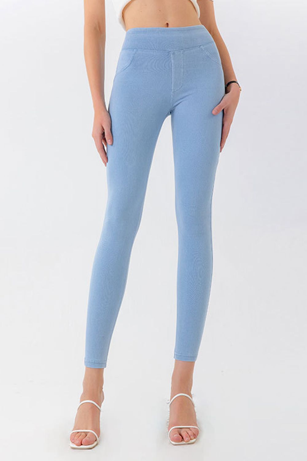 High Waist Skinny Jeans 