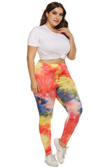 Plus Size Tie Dye Legging 