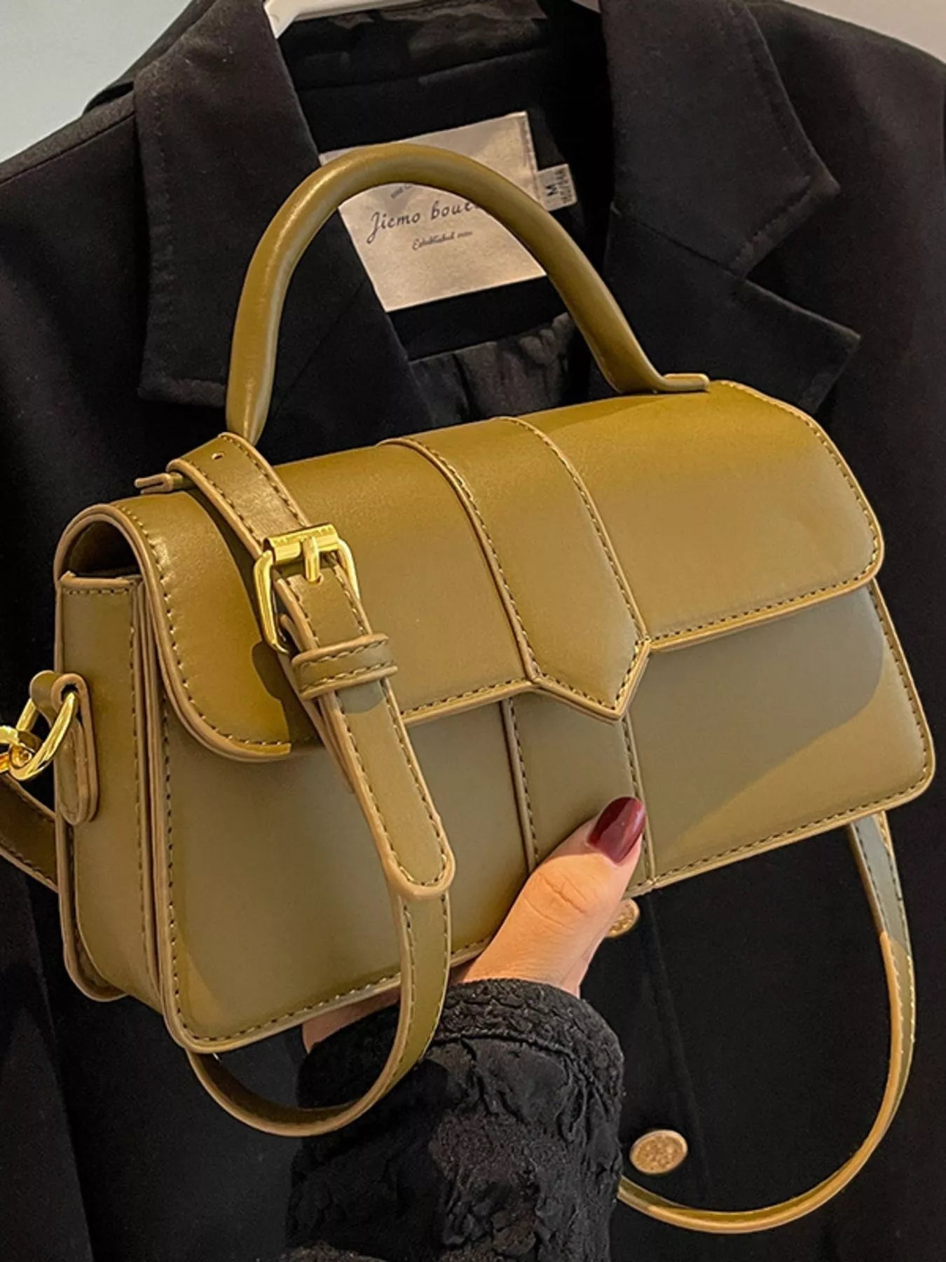 Top Handle Crossbody Bag 