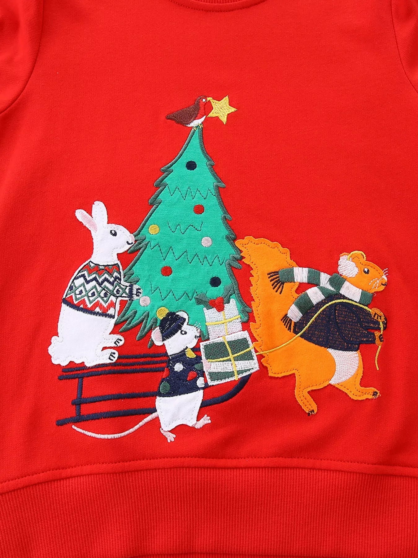 Children's Christmas Tree Crewneck Sweatshirt 