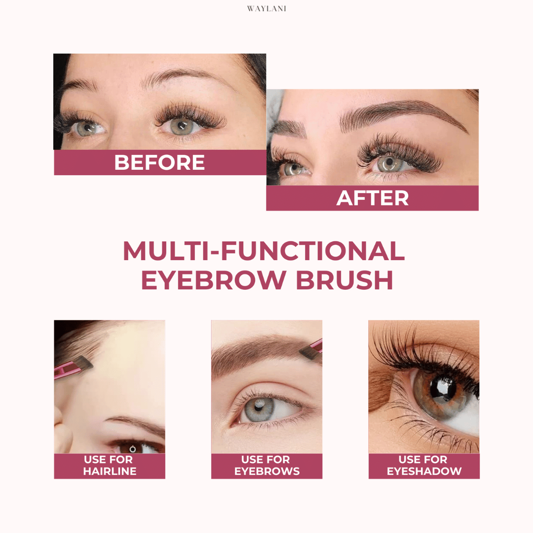 50% OFF FOR THIS WEEK ONLY! TheBrow 2.0 Eyebrow Brush incl. FREE Stencils 