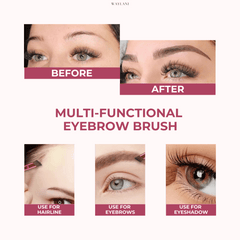 50% OFF FOR THIS WEEK ONLY! TheBrow 2.0 Eyebrow Brush incl. FREE Stencils 