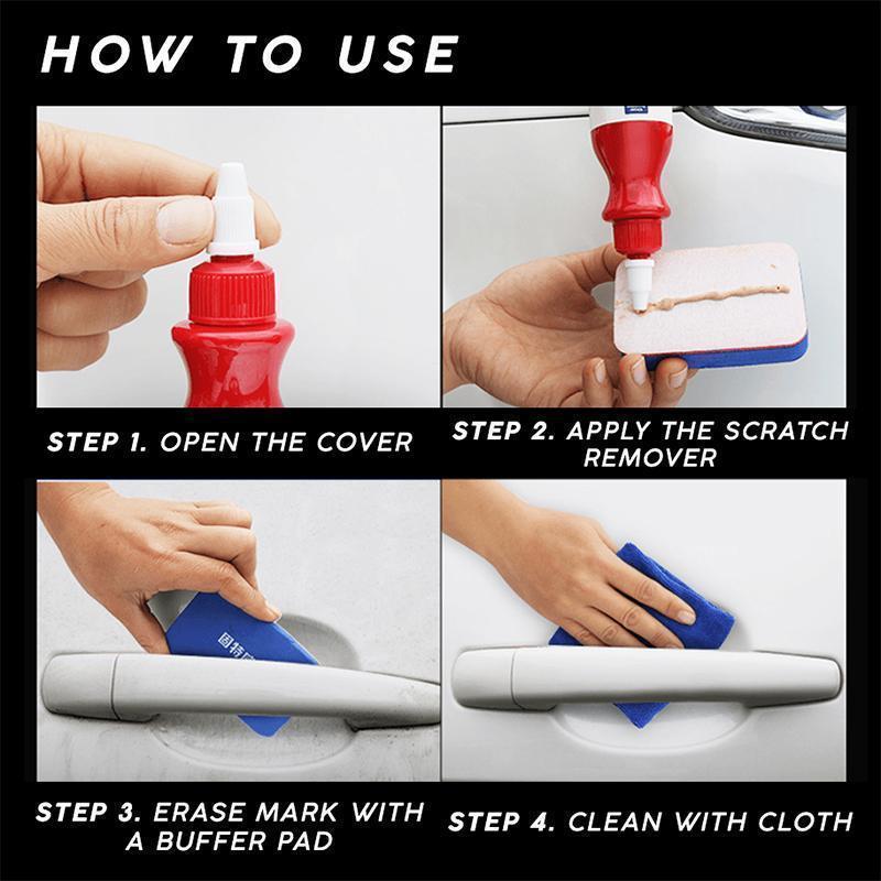 1+1 Free | Car Scratch Remover™ Removes scratches, swirls, and oxidation instantly and without machines! 