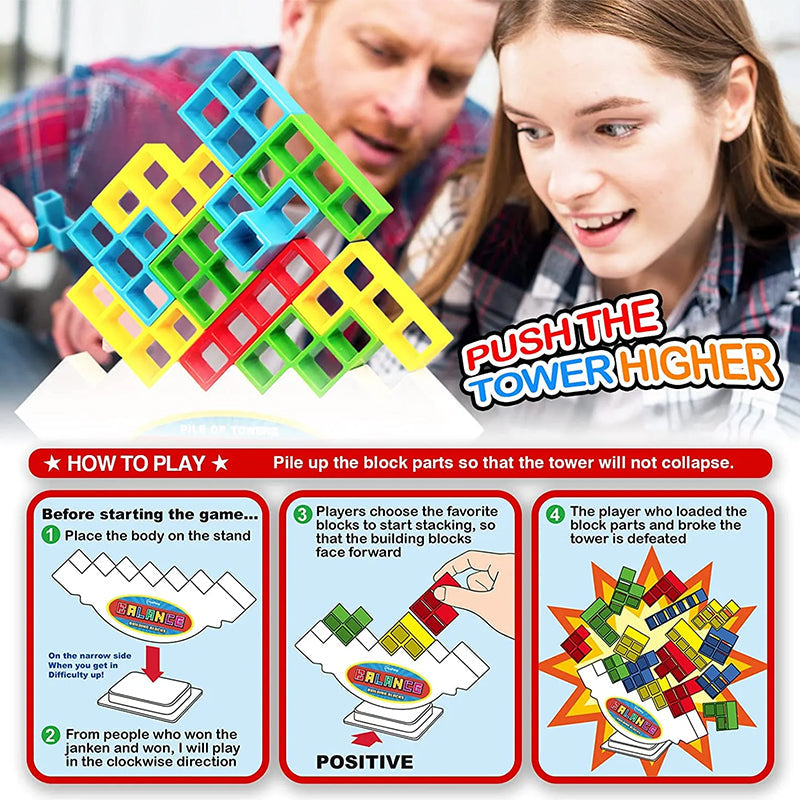50% Off + Free Shipping TODAY! | Swing Stack High Child Balance Toy | Clearance Sale 