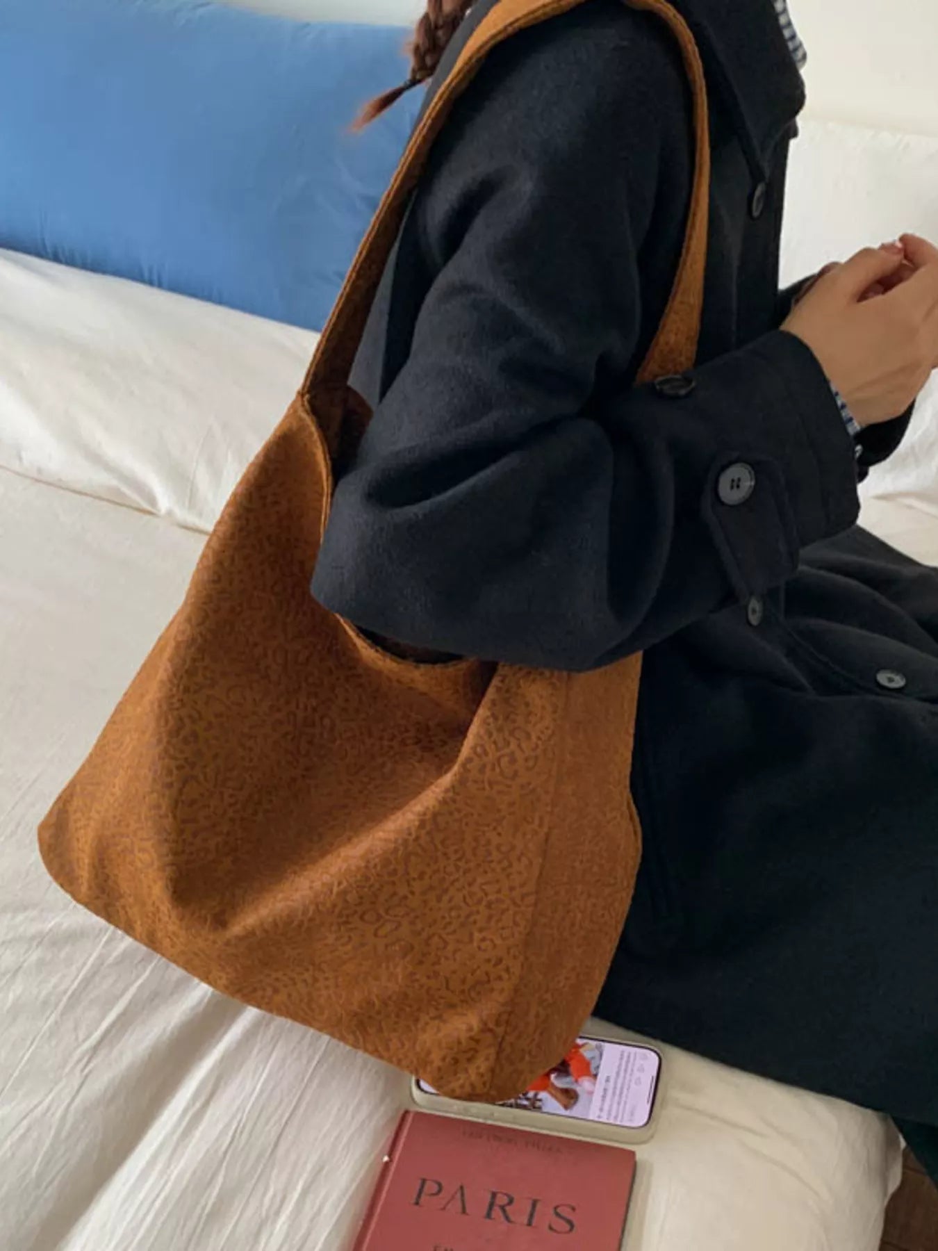 Leopard Print Tote Bag 