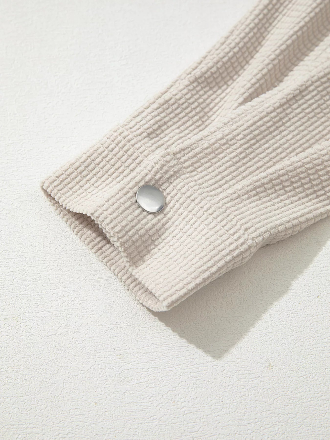 Thermal Knit Textured Hooded Jacket 