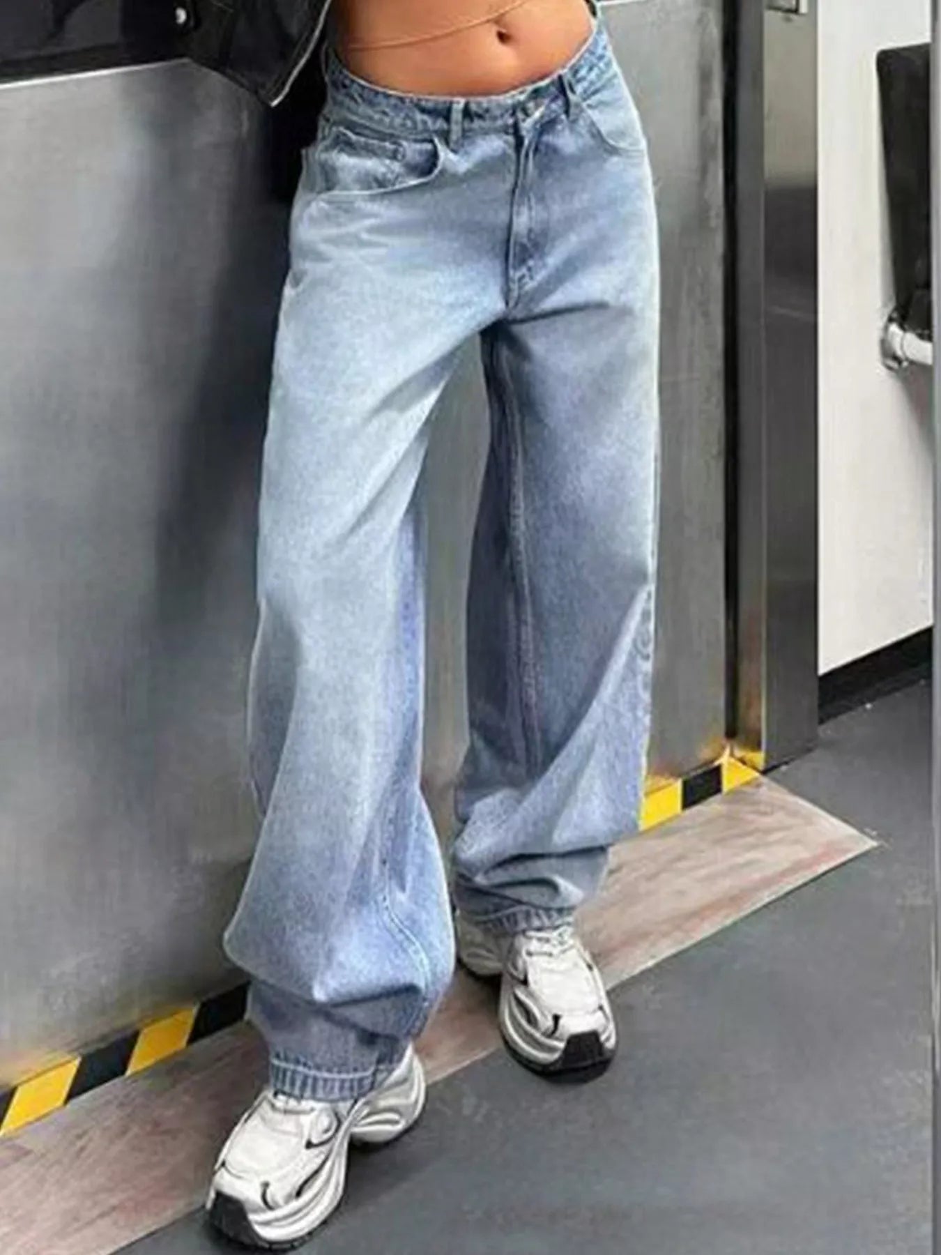 Baggy Wide Leg Jeans 