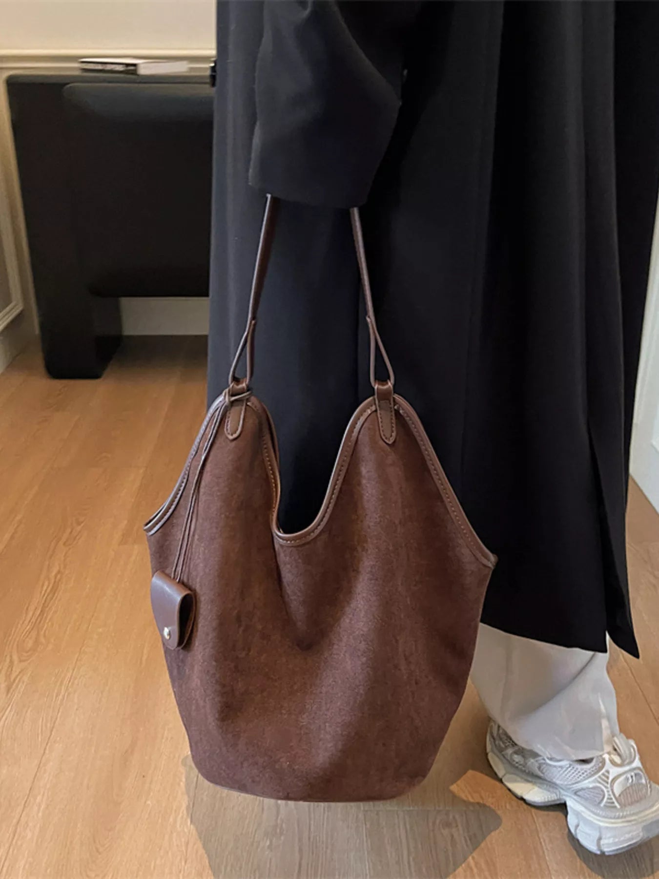 Solid Color Tote Bag 
