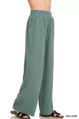 Zenana Double Gauze Lounge Pants 
