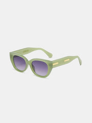 Cat Eye Polycarbonate Frame Sunglasses 