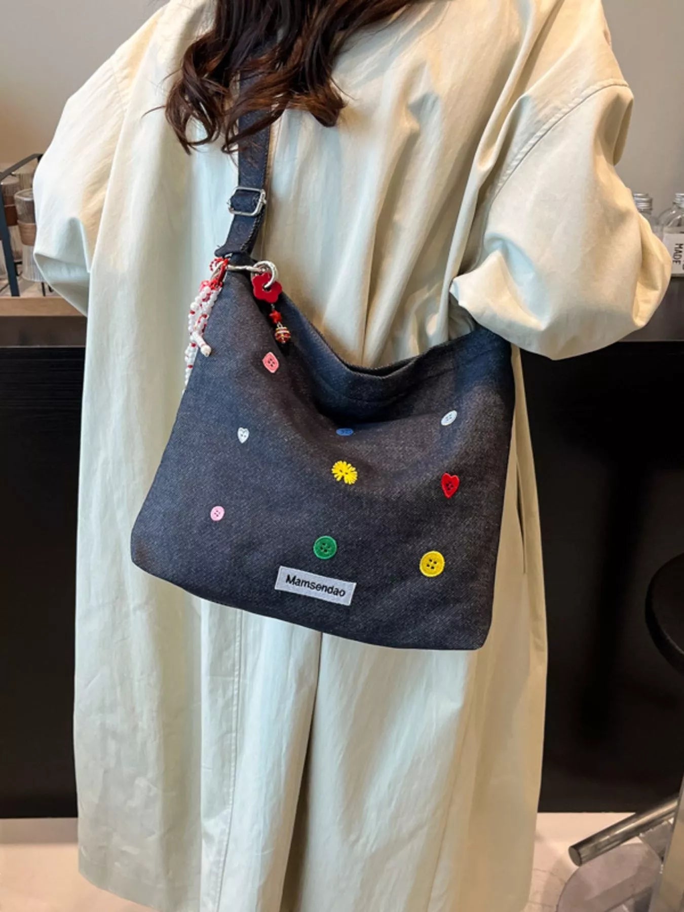 Adjustable Strap Crossbody Bag 