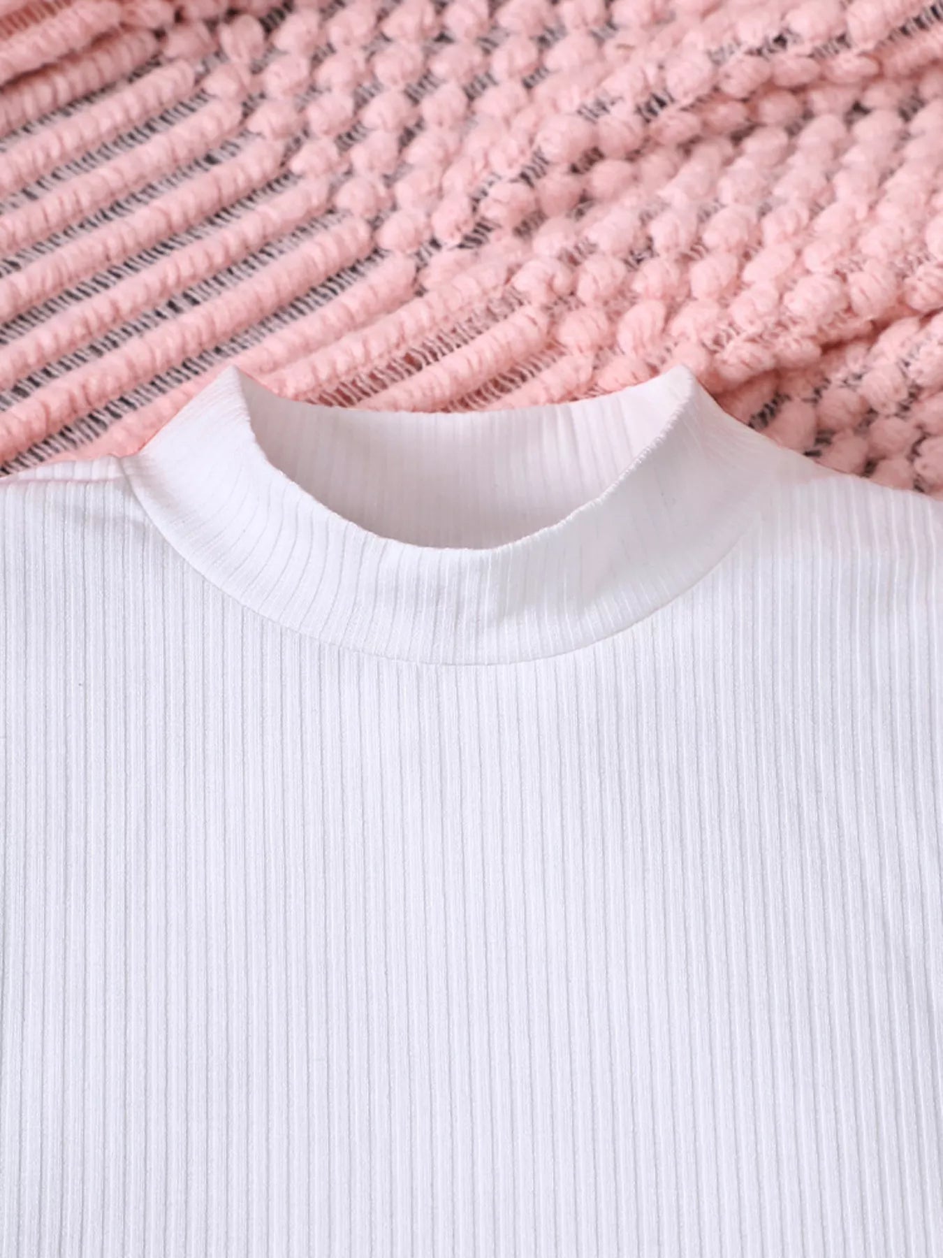 Children's Puff Sleeve Top and Pants Set 