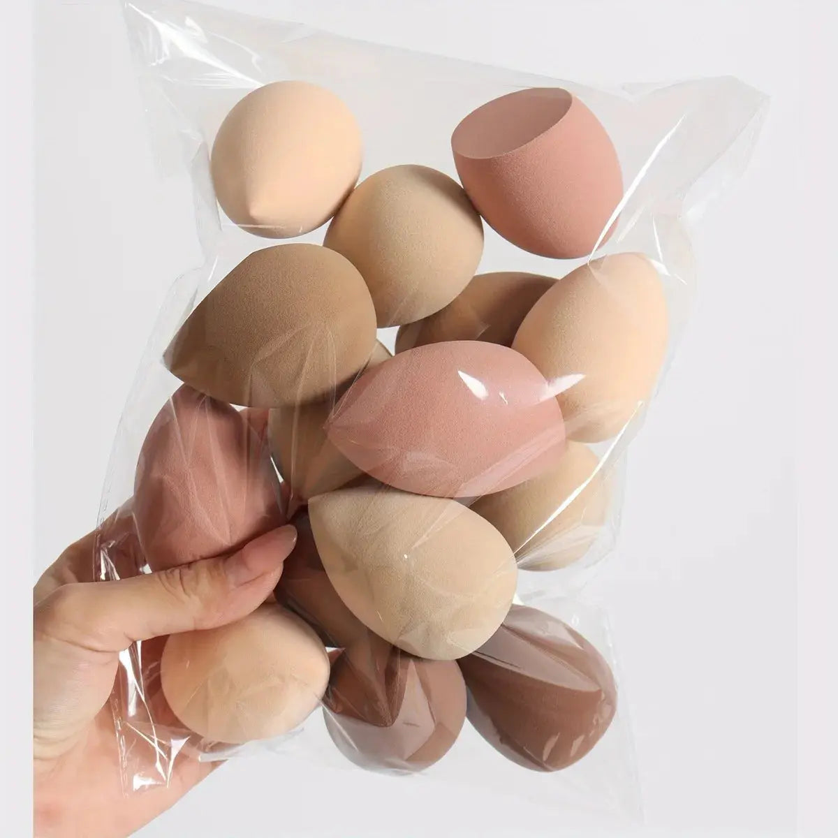5-10PCS Ombre Makeup Sponge Set - Vegan Dual Use for Liquid/Powder | Latex-Free Travel Essentials All Skin Types dylinoshop