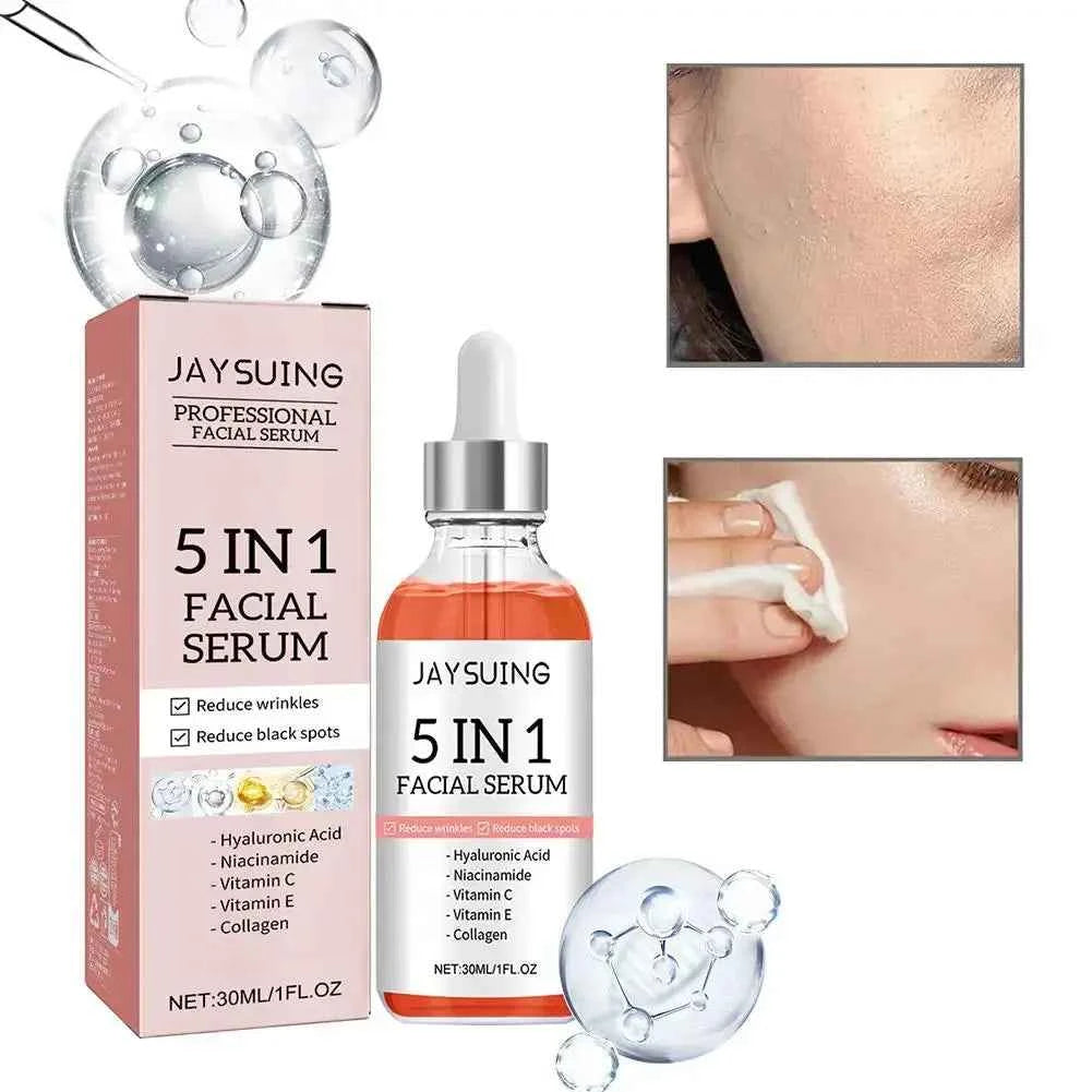 Vitamin C & Hyaluronic Acid Anti-Aging Face Serum – Firming & Brightening