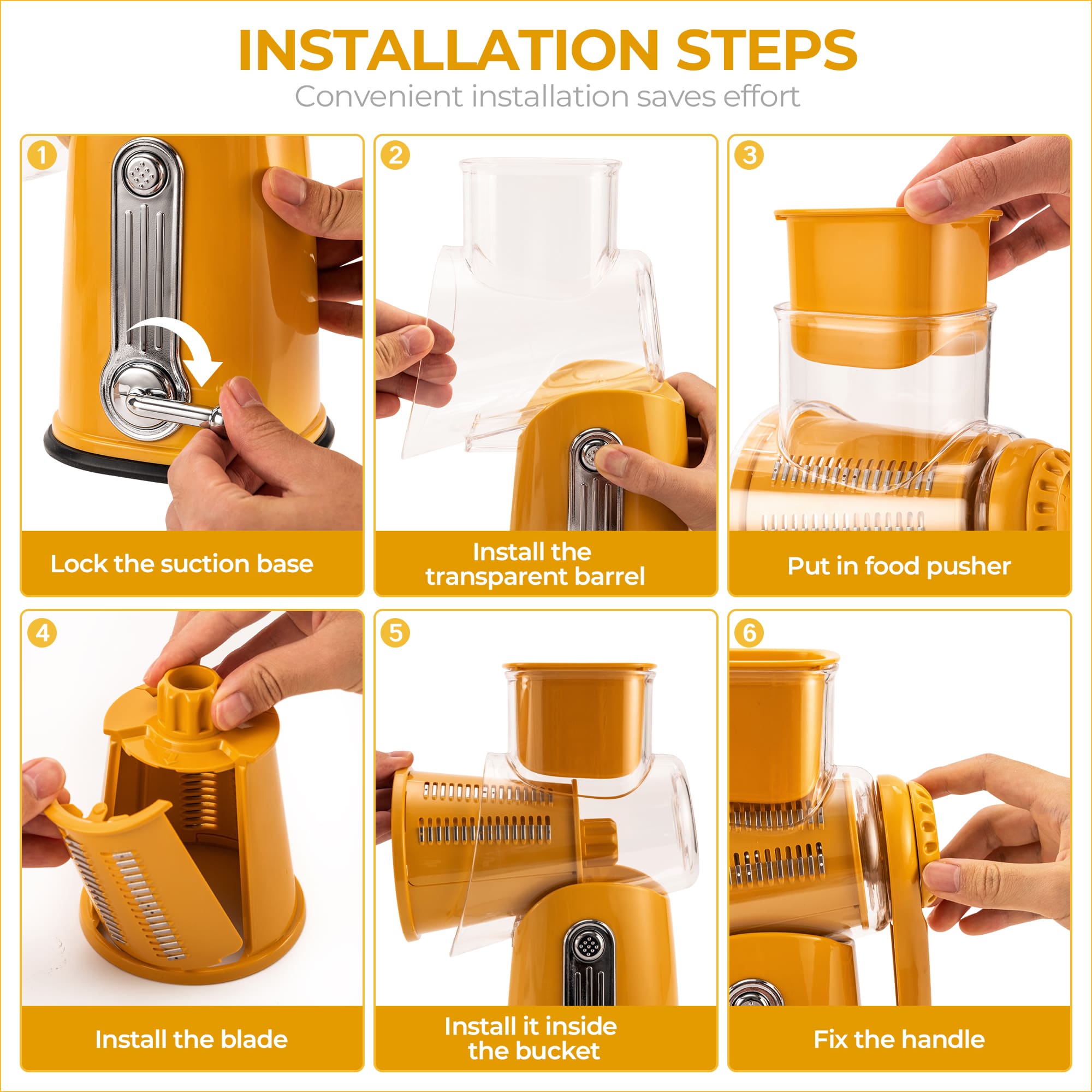 uexim Vegetable Slicer and Grater for Kitchen 