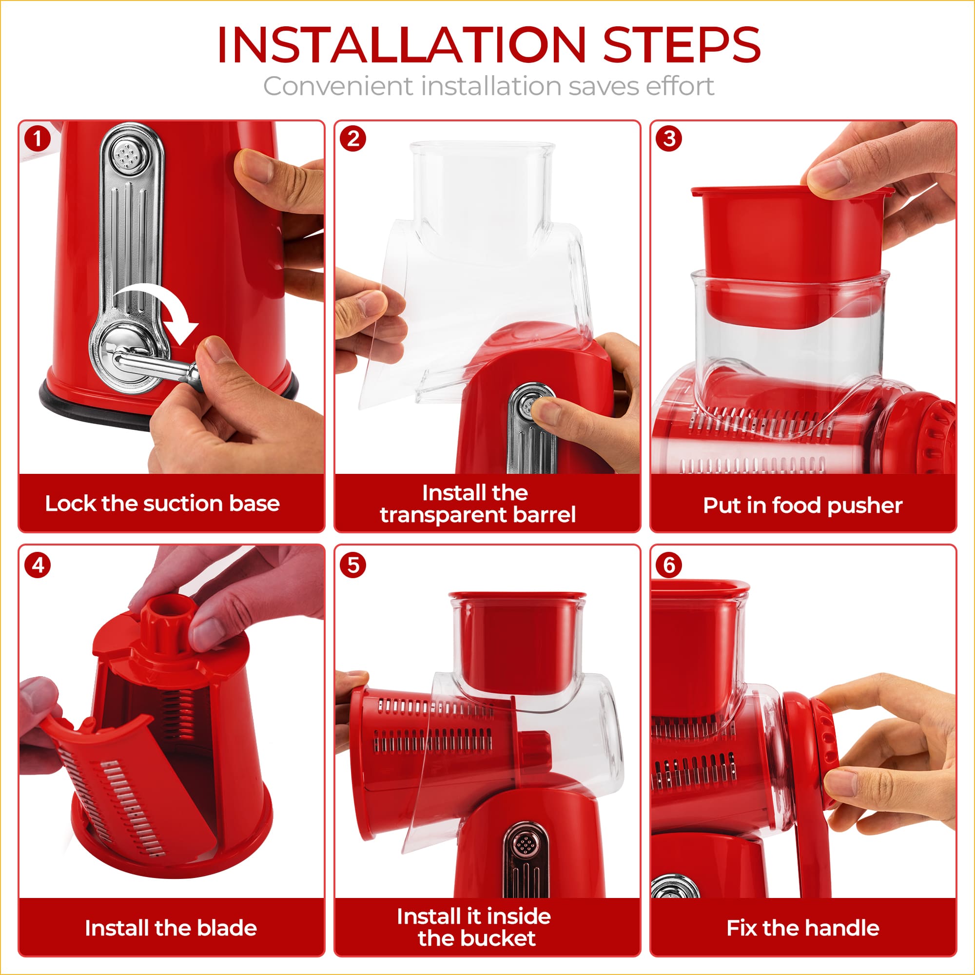 uexim Vegetable Slicer and Grater for Kitchen 