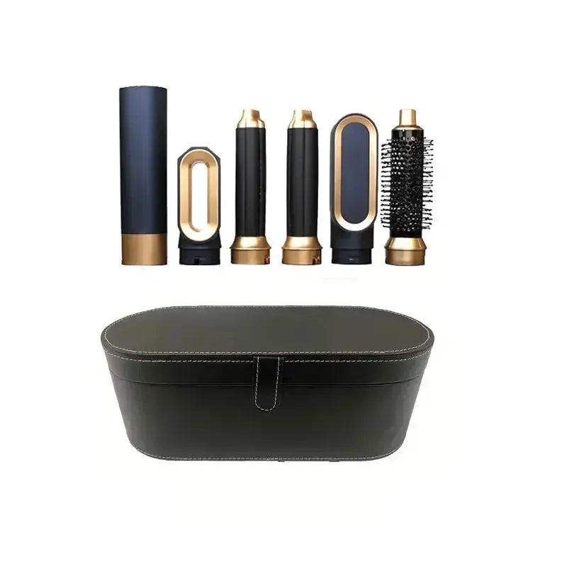 5-in-1 Hot Air Styling Brush – Dryer, Curler, Straightener & Comb dylinoshop