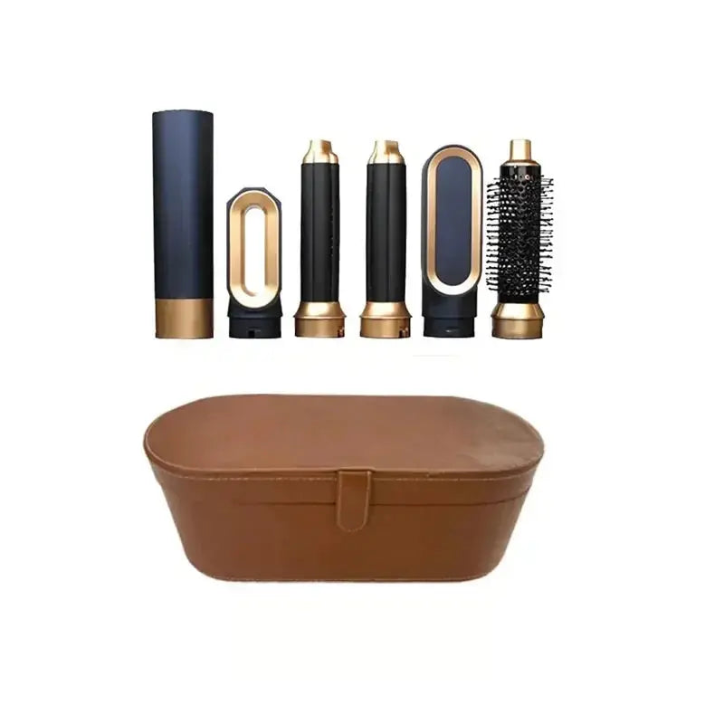 5-in-1 Hot Air Styling Brush – Dryer, Curler, Straightener & Comb dylinoshop