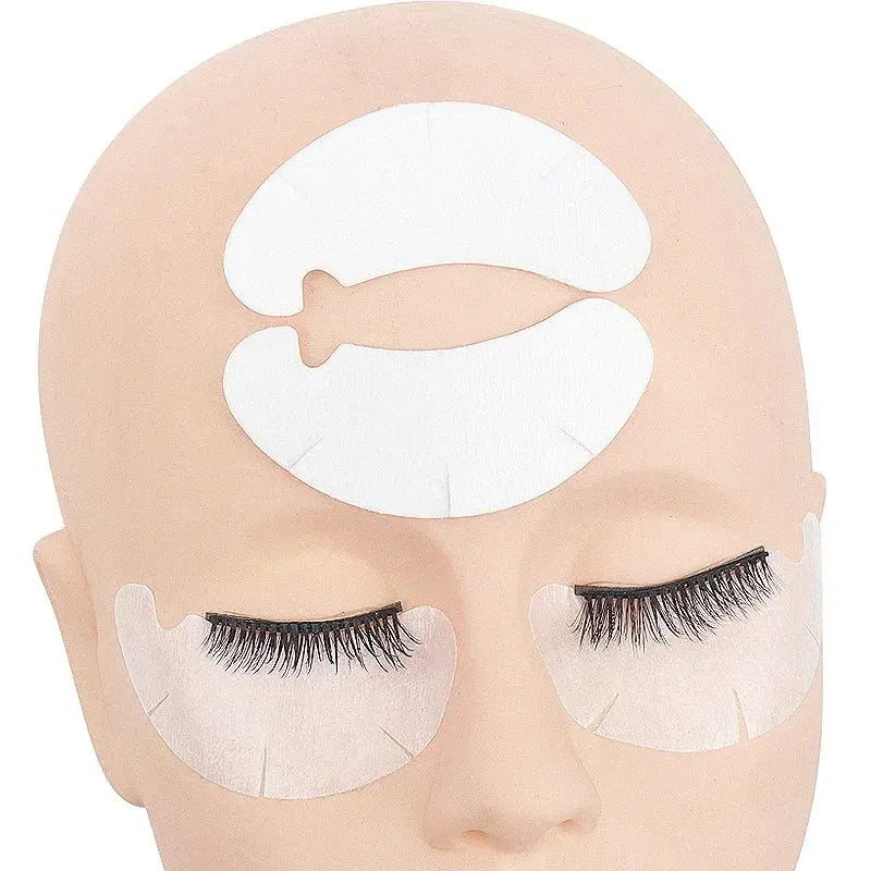 50 Pairs Eye Patches Eyelash Extension Under Eye Pads Makeup Lashes Patch Tip Stickers Pads For Eyelash Extension Supplies dylinoshop