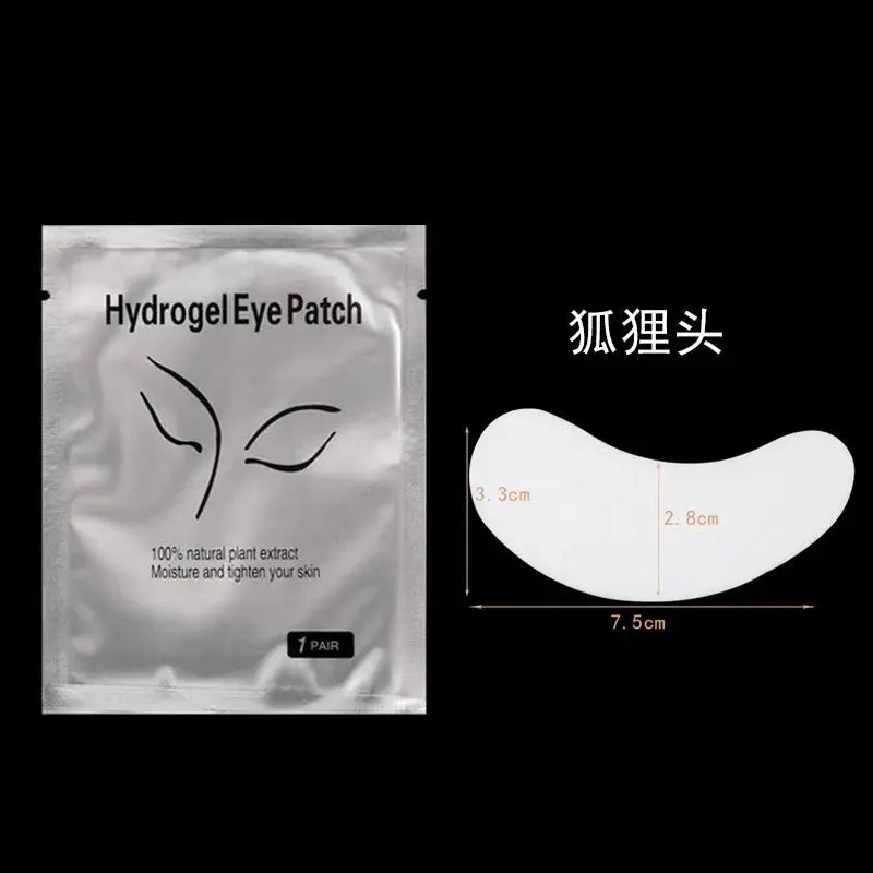 50 Pairs Eyelash Under Eye Patches Eye Pad Isolation Remove Hydrogel Eye Patch Sticker Gasket Eyelash Extension Makeup Tools dylinoshop