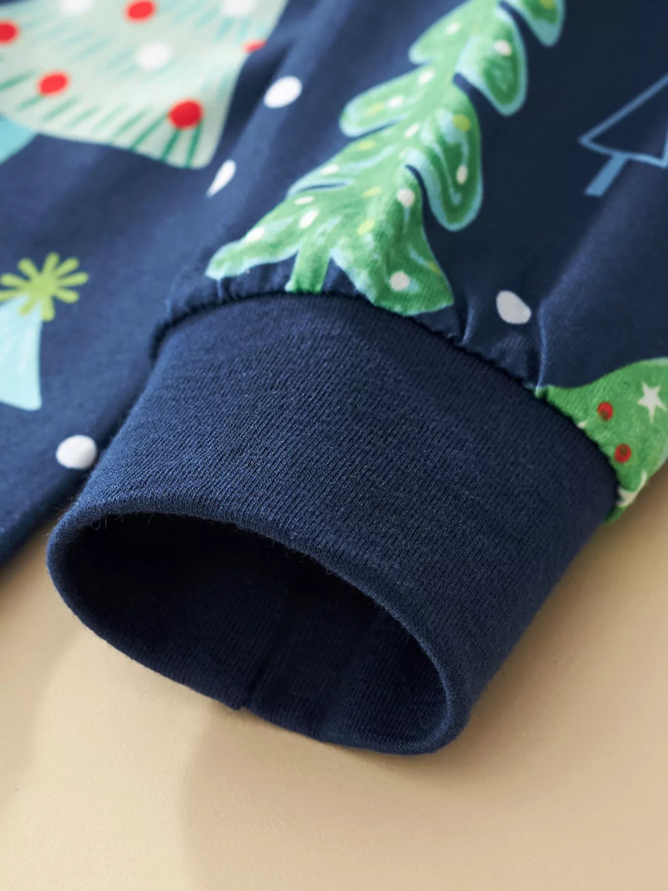 Children's Christmas Tree Long Sleeve Pajama Set 