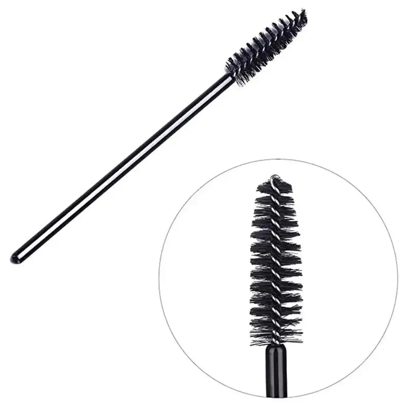 50pcs Disposable Makeup Tools Eyelash Brushes Eyelashes Extension Tools Eyebrow Brush Mascara Wands Applicator Spoolers dylinoshop