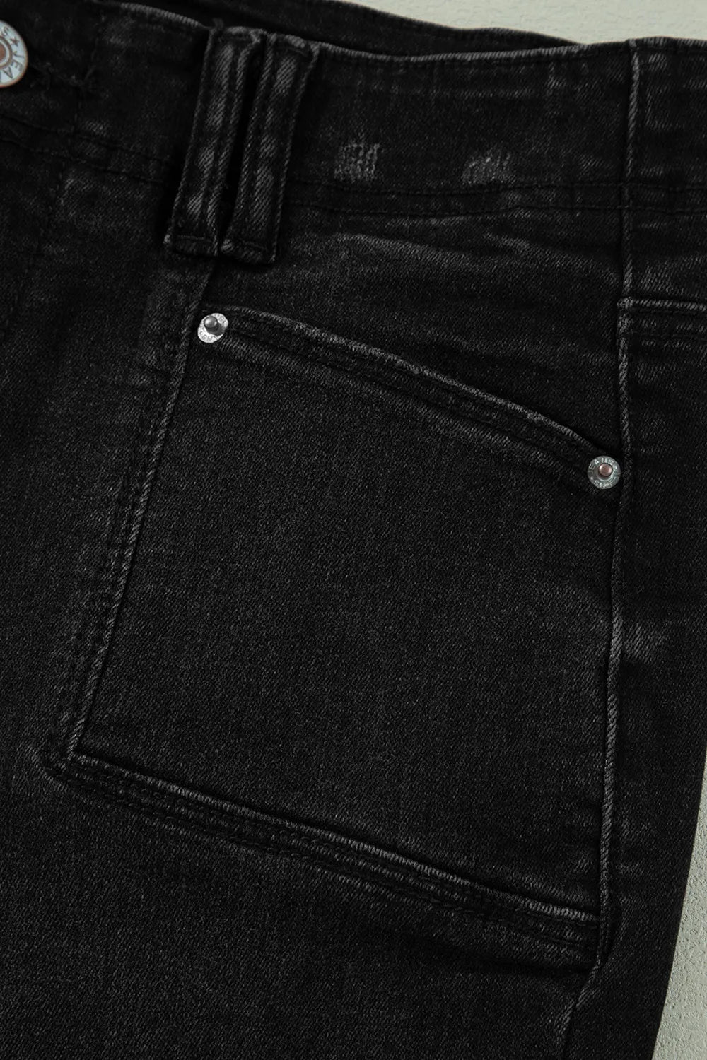 High-Waisted Wide-Leg Vintage Wash Jeans 