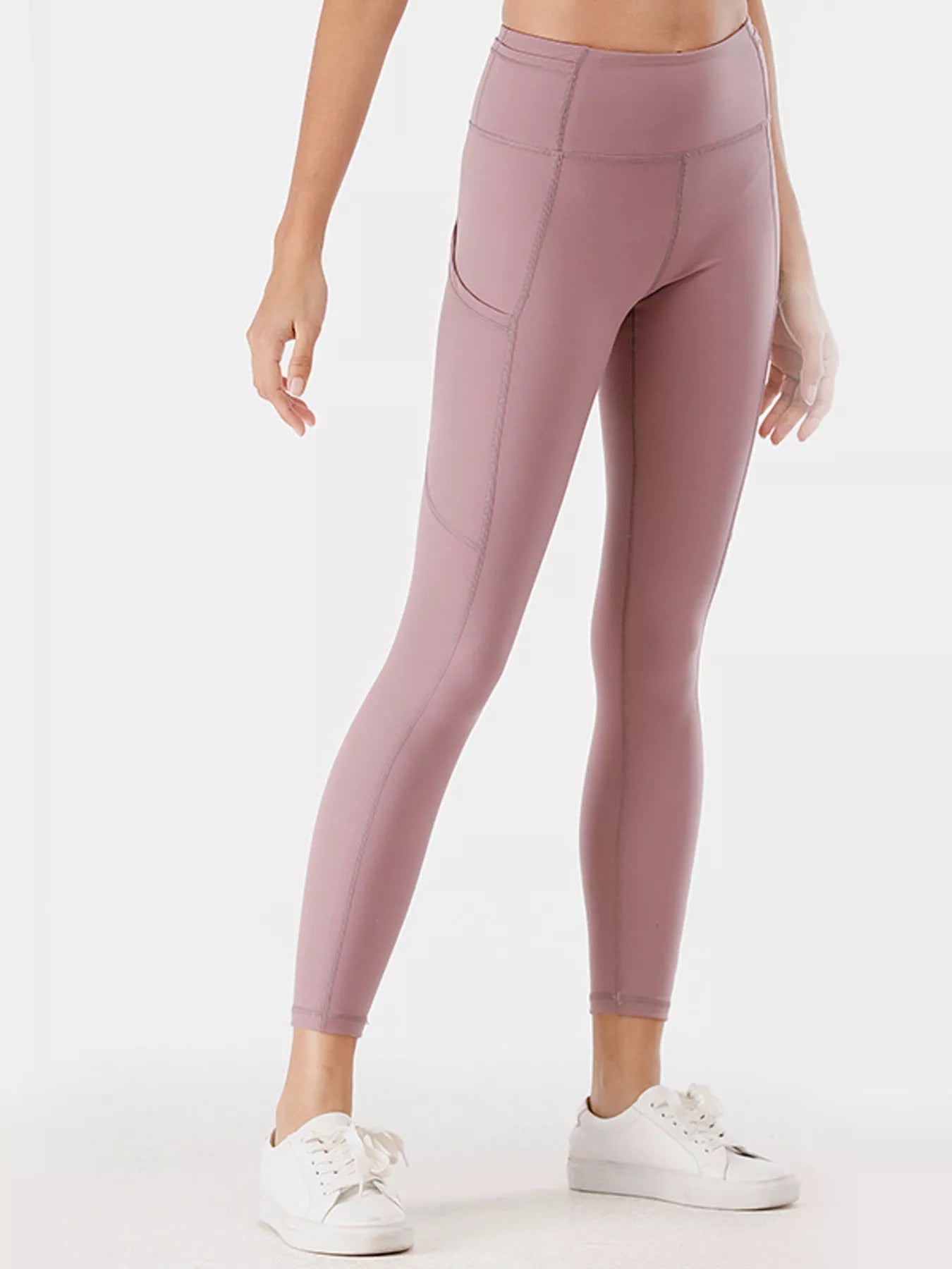 Full Size High-Waisted Active Leggings with Pockets Plus Size 