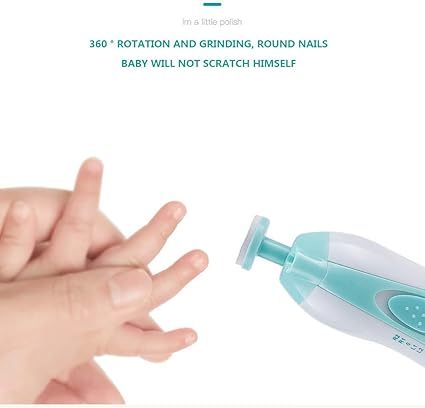Anti-Scratch Multifunctional Baby Electric Nail Trimming 