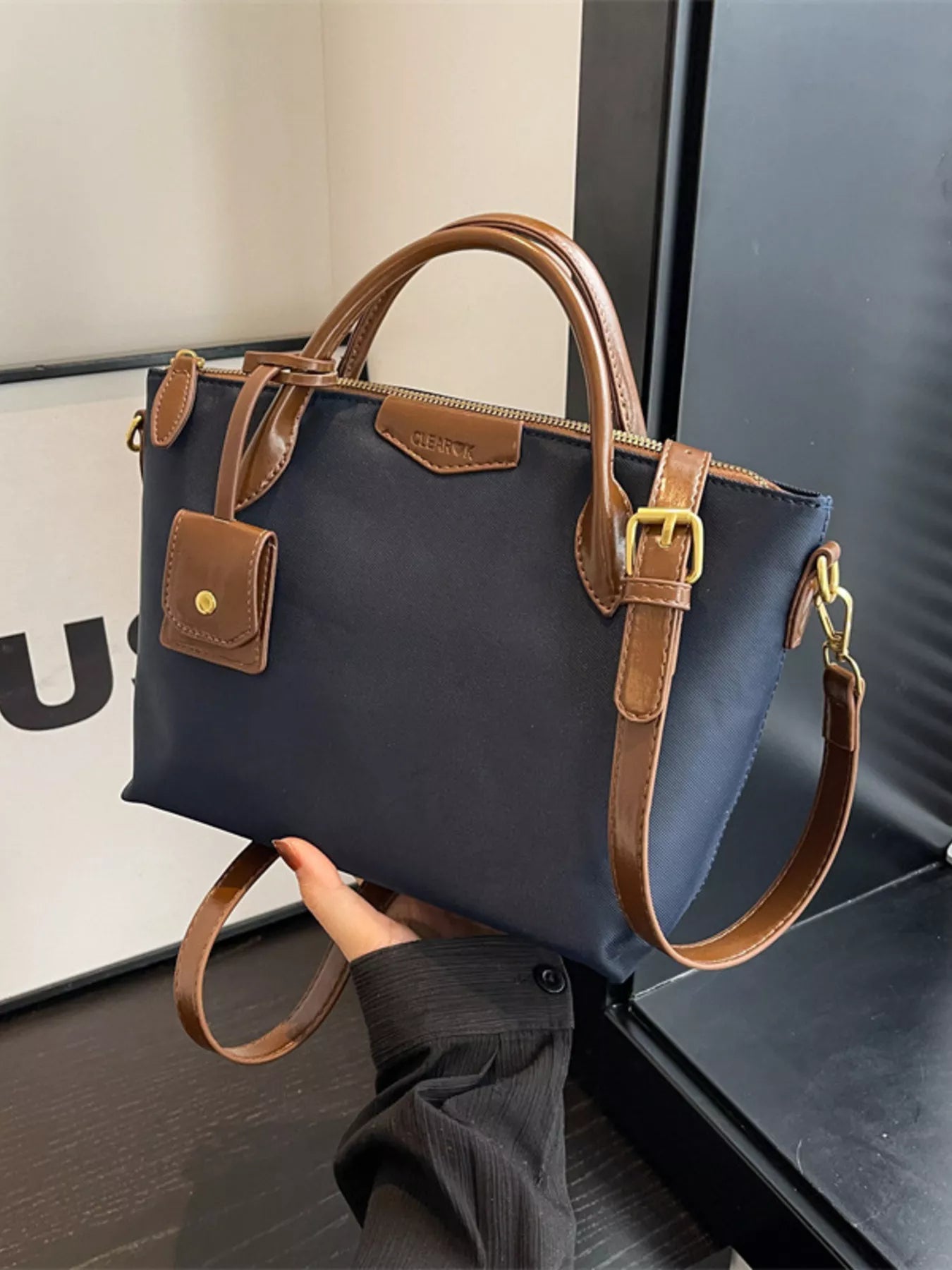 Top Handle Crossbody Bag 