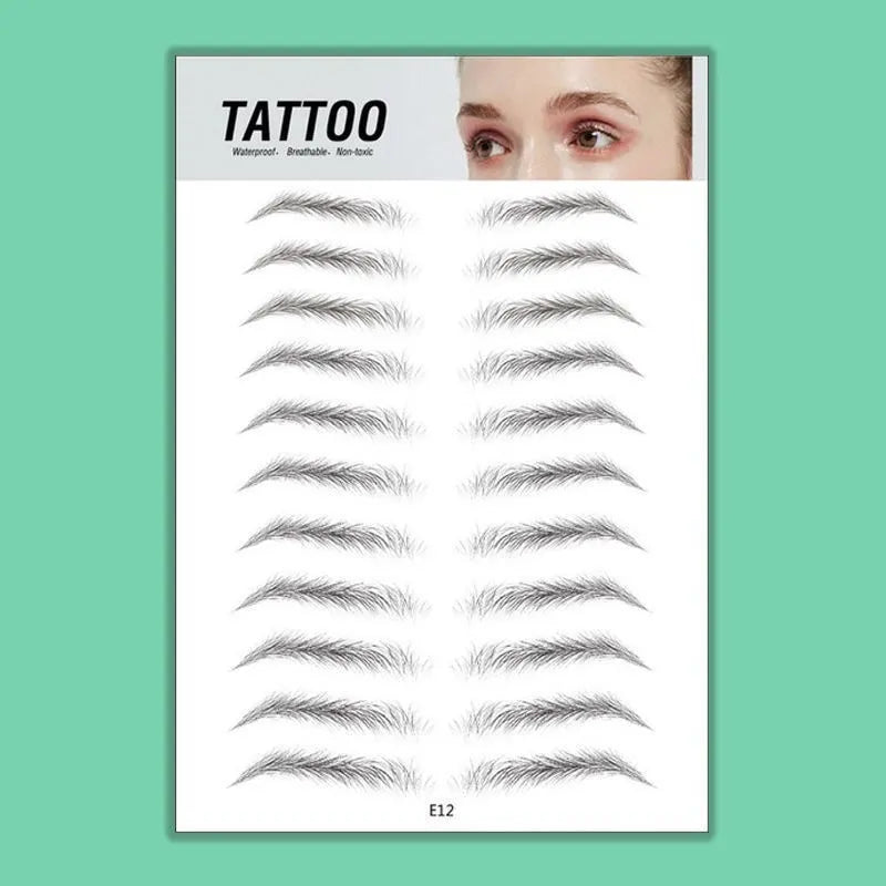 4D BrowLift Tattoo Stickers – Perfect Brows Anytime, Anywhere 