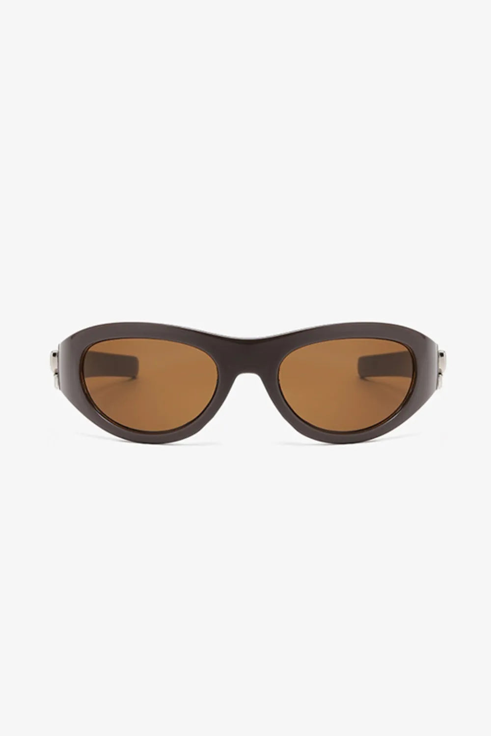 Polycarbonate Frame Cat-Eye Sunglasses 