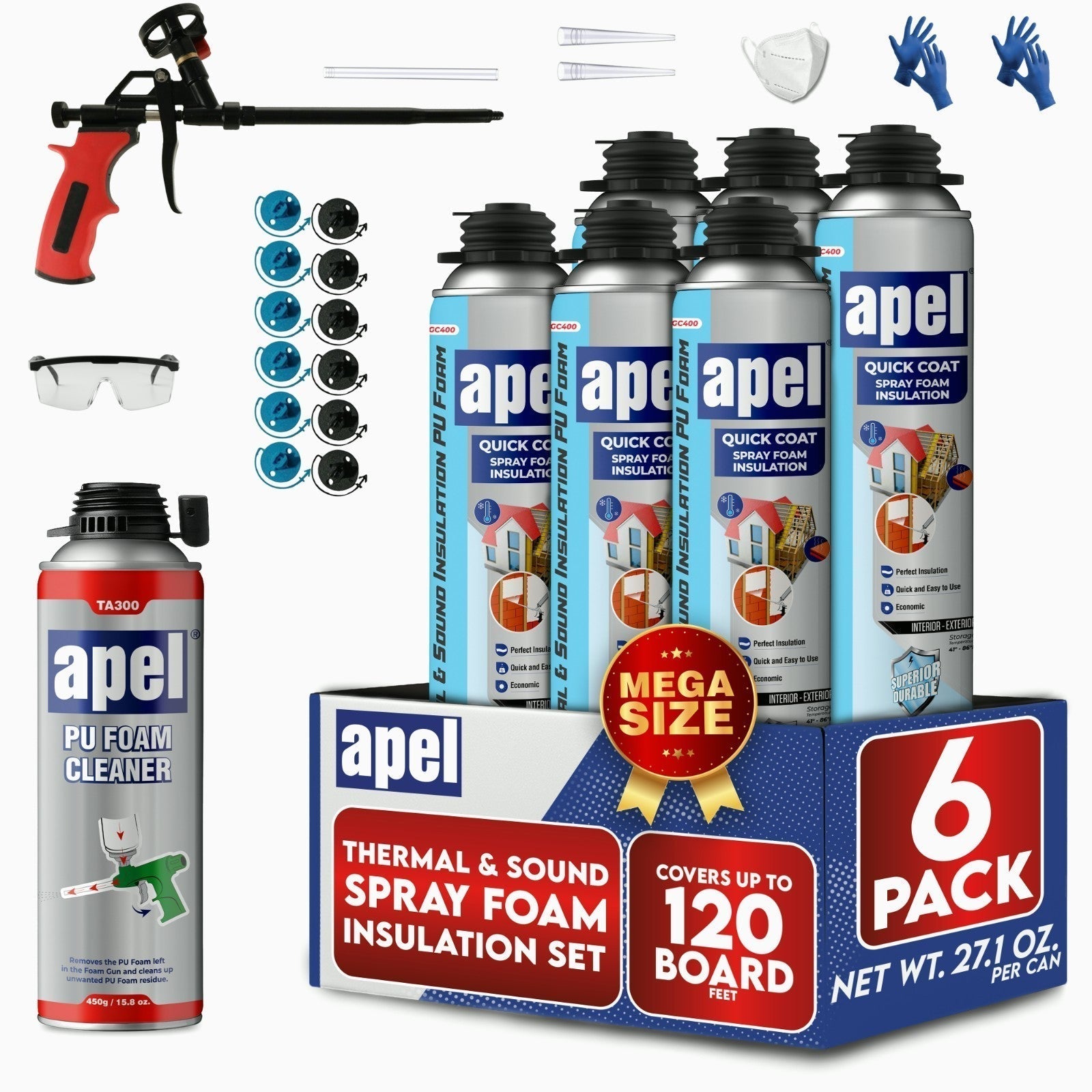 ApelSeal™ Foam Insulation Kit 
