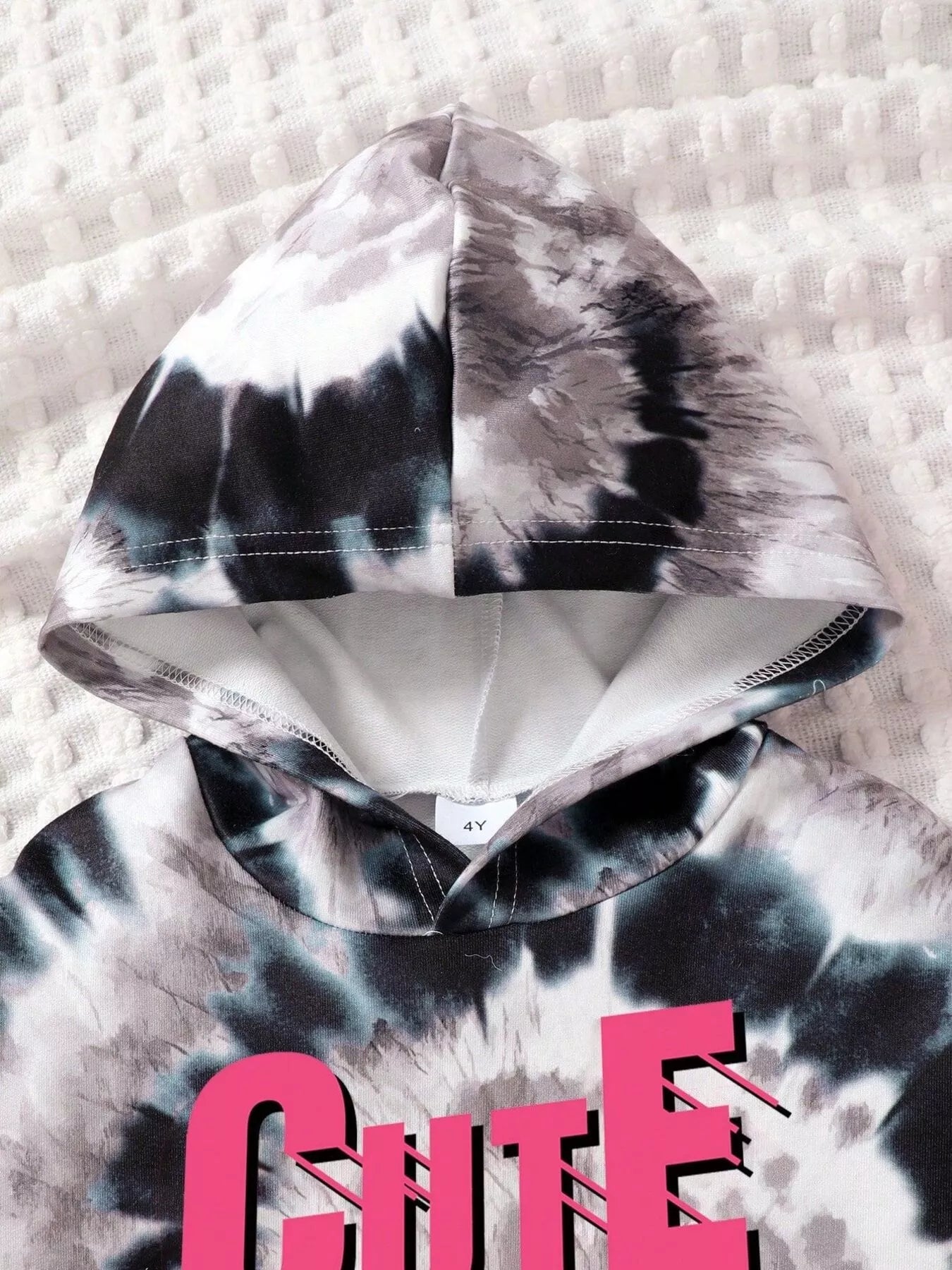 Children's Tie-Dye Hoodie & Pants Set 