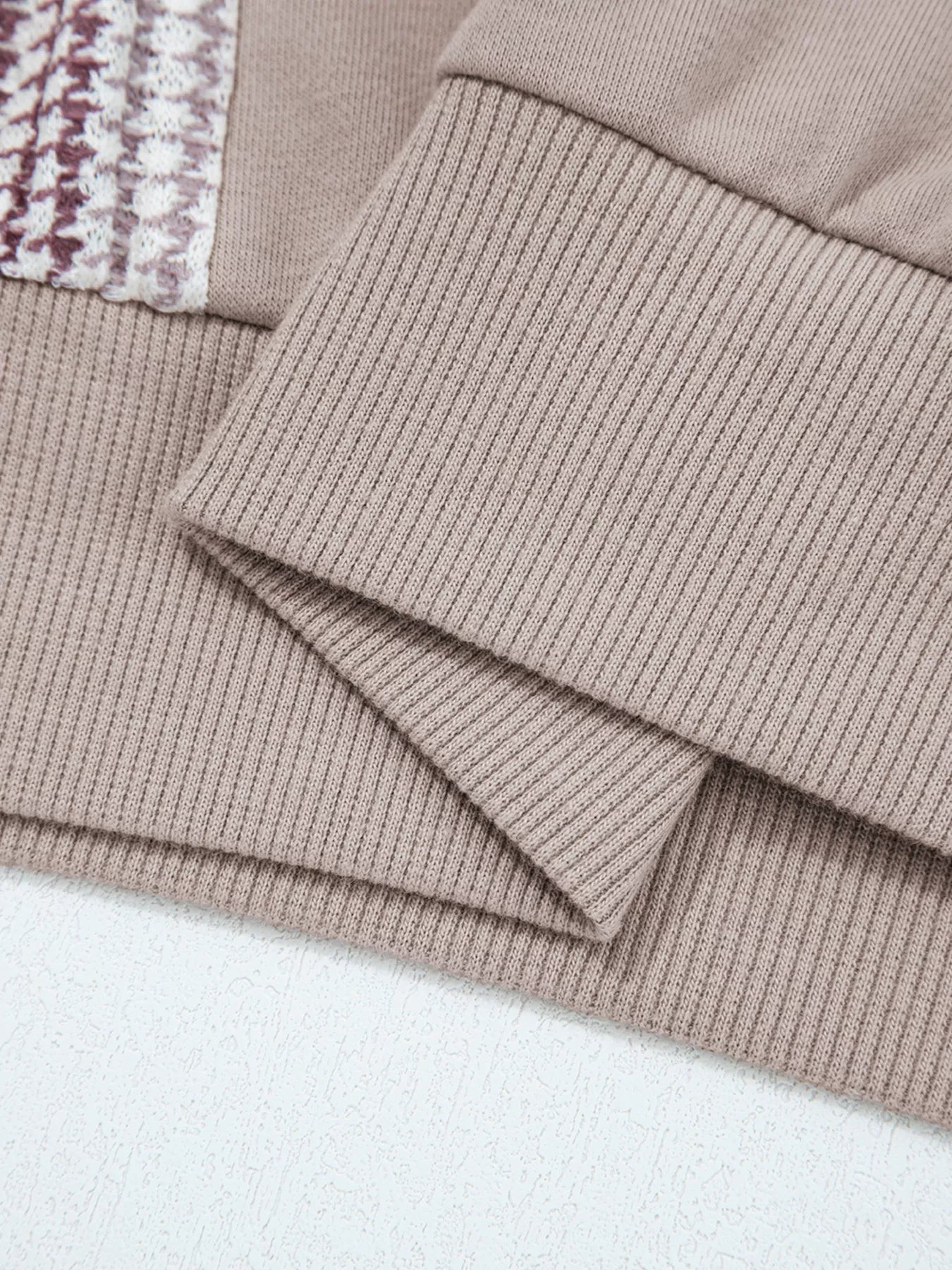 Colorblock Patchwork Baggy Hoodie 
