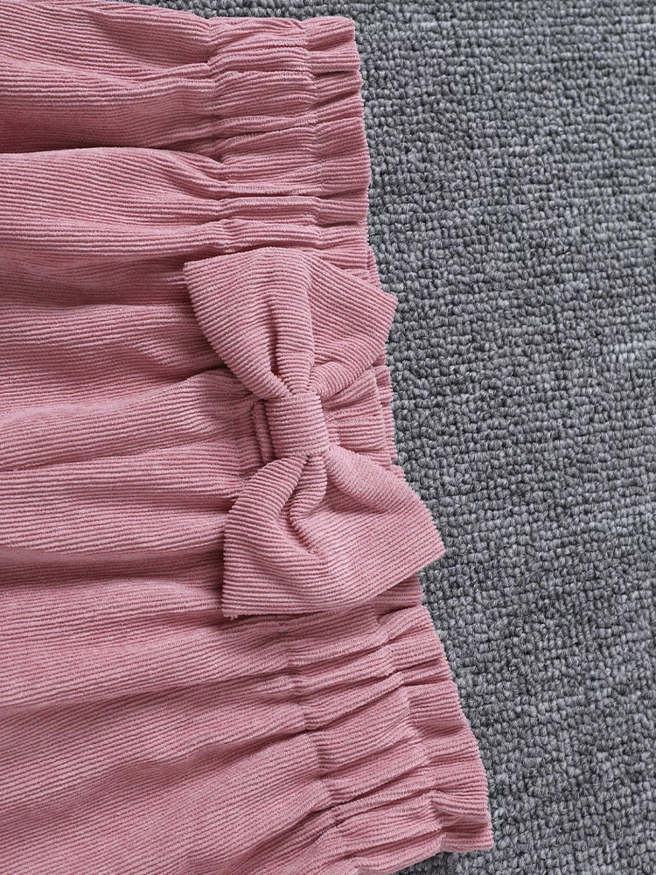 Children's Puff Sleeve Top and Pants Set 