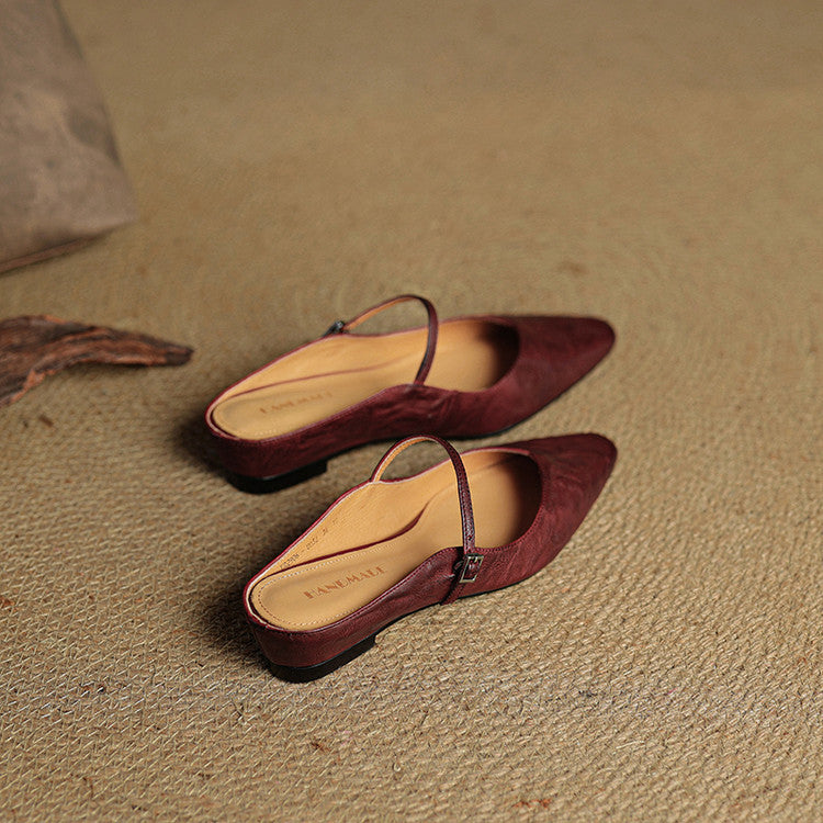 Bella Women's Mules | Genuine Leather, Comfortable Design 