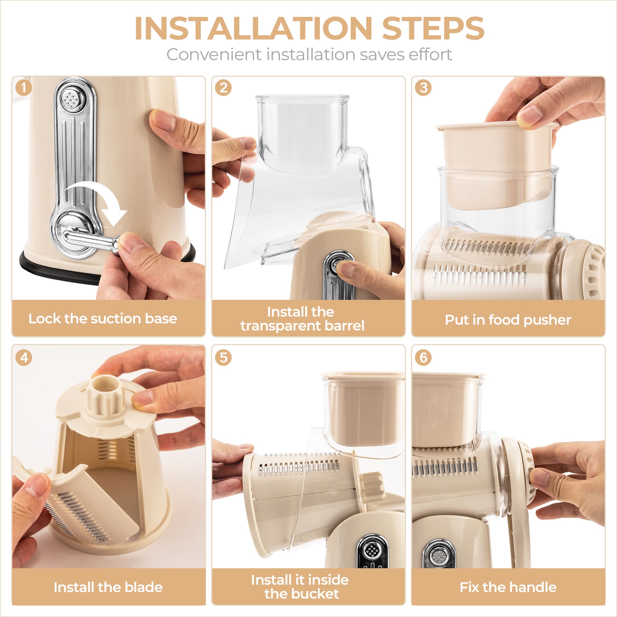 uexim Vegetable Slicer and Grater for Kitchen 