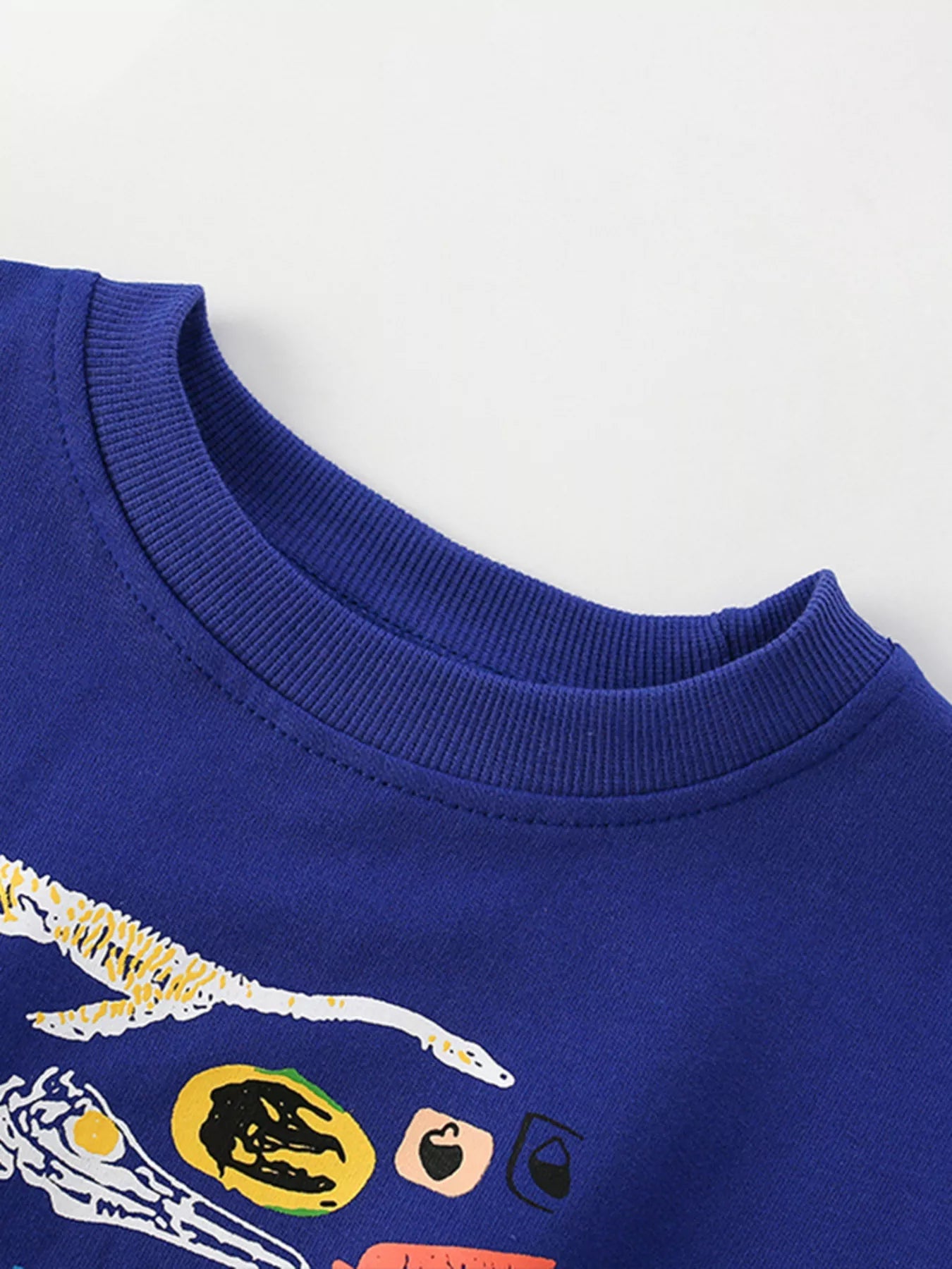 Children's Dinosaur Crew Neck Sweatshirt 