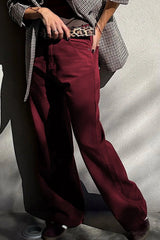 Wide Leg High Waist Fashion Jeans 