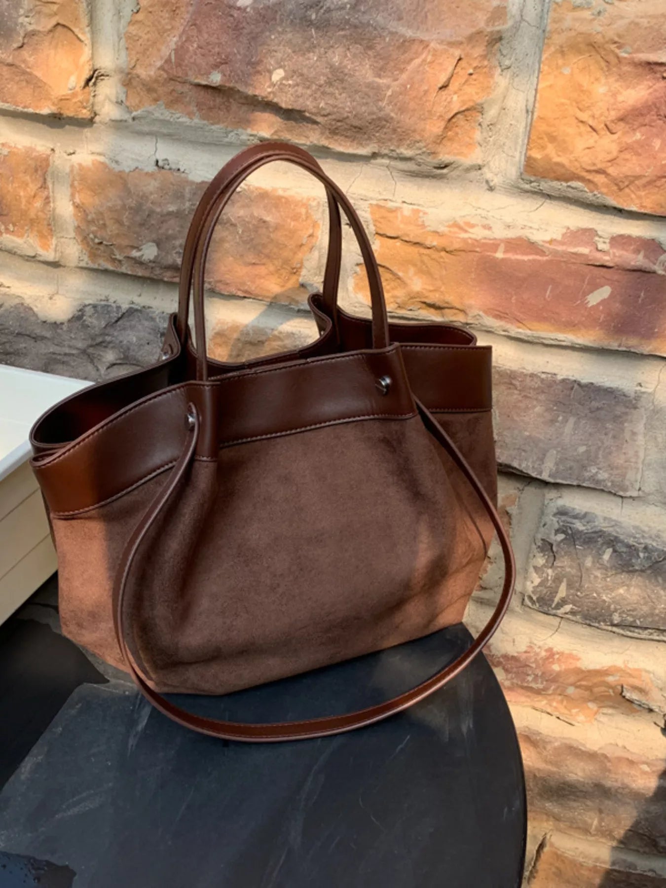 Lightweight Classic Color Tote Bag 